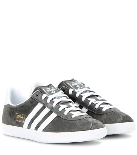 adidas sneakers grijs suede